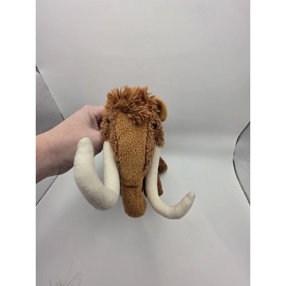Douglas Plush Brown Furry Woolly Mammoth The Cuddle Toy Prehistoric CLEAN